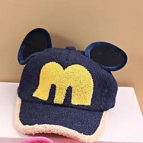 A Stylish Cap With Minnie Furs