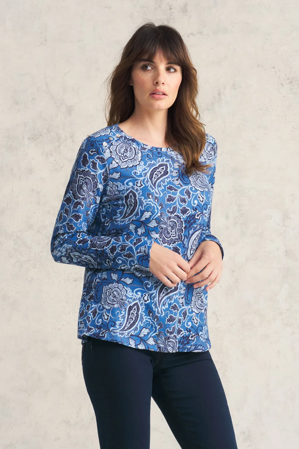 Abstract Paisley T-Shirt