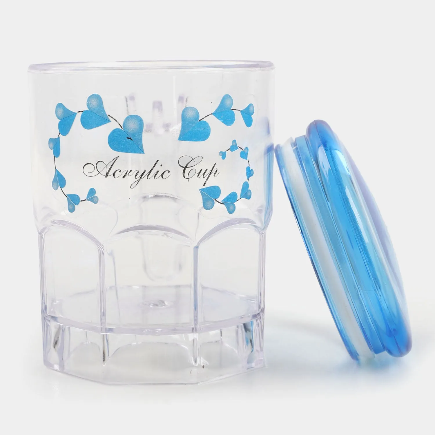 Acrylic Mug/Cup With Air Tight Lid