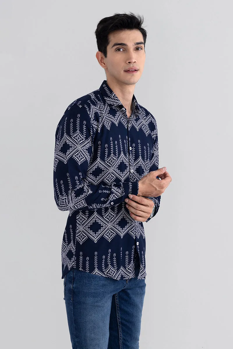 Aeztec Navy Shirt