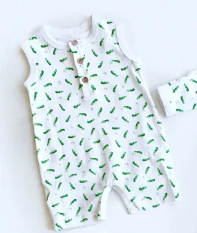 Alligator Sleeveless Romper