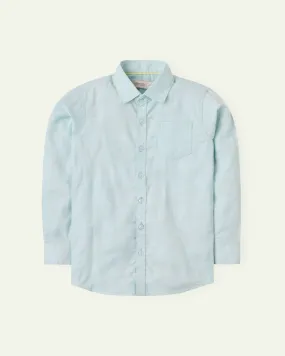 Aqua Chambray Shirt