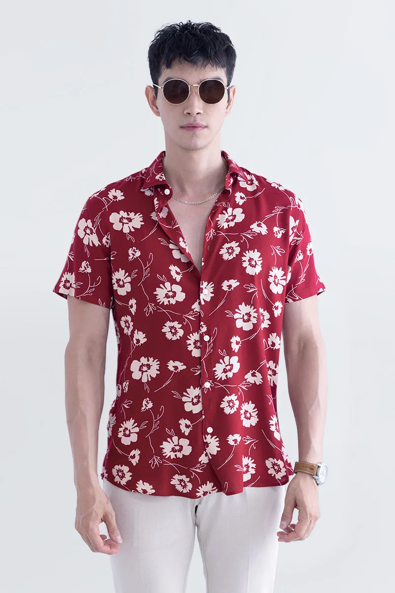 Aster Red Shirt