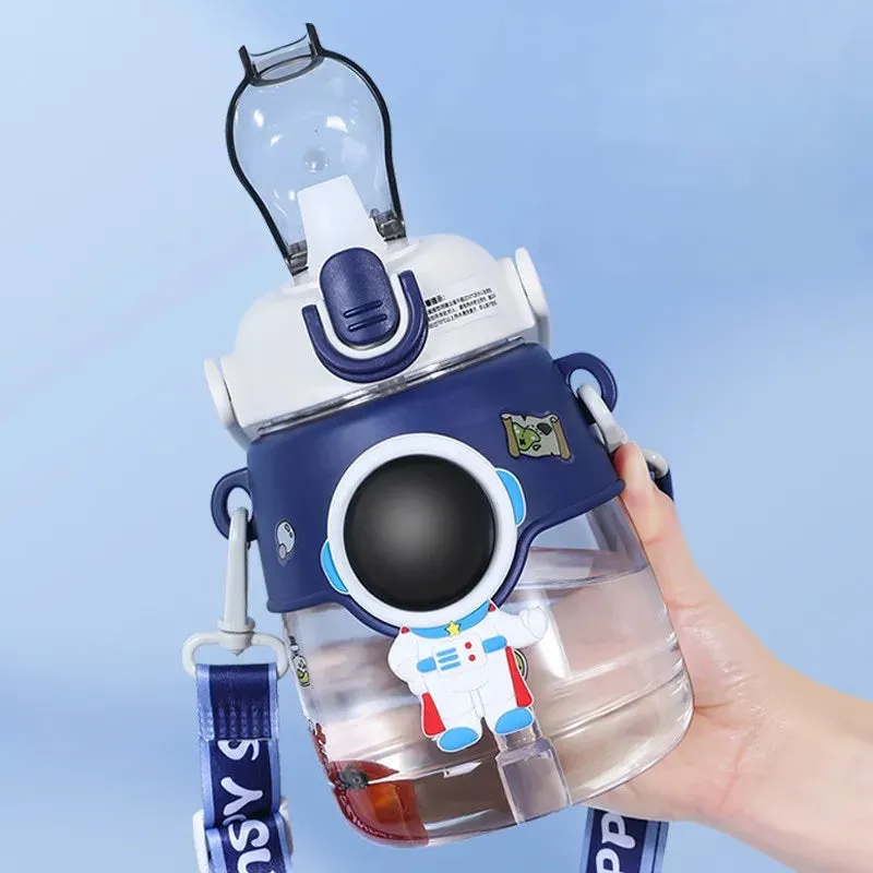 Astronaut Water Bottle: Stylish, Portable, Perfect Gift for Students!