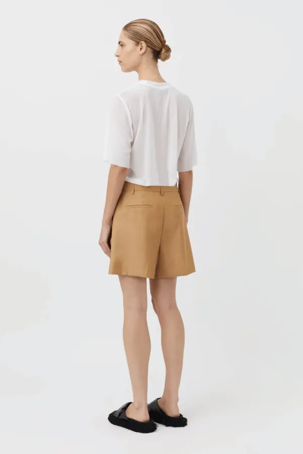 Atlanta Tailored Short Cinnamon Marle