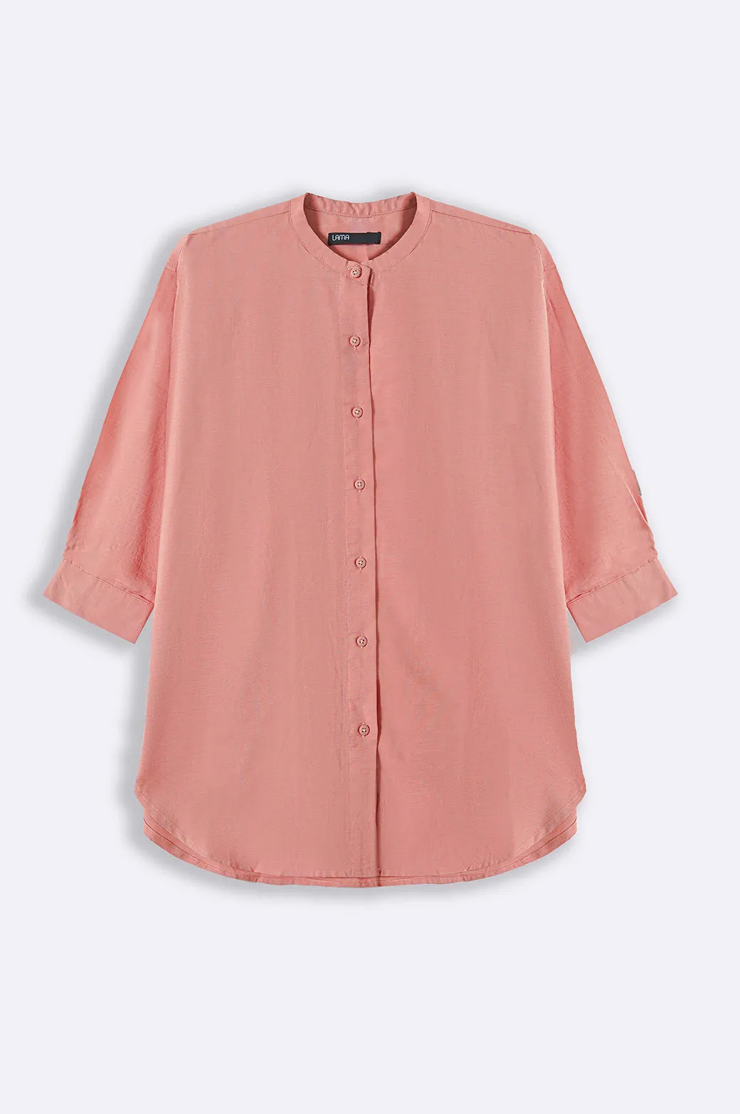 BAND COLLAR SHIRT