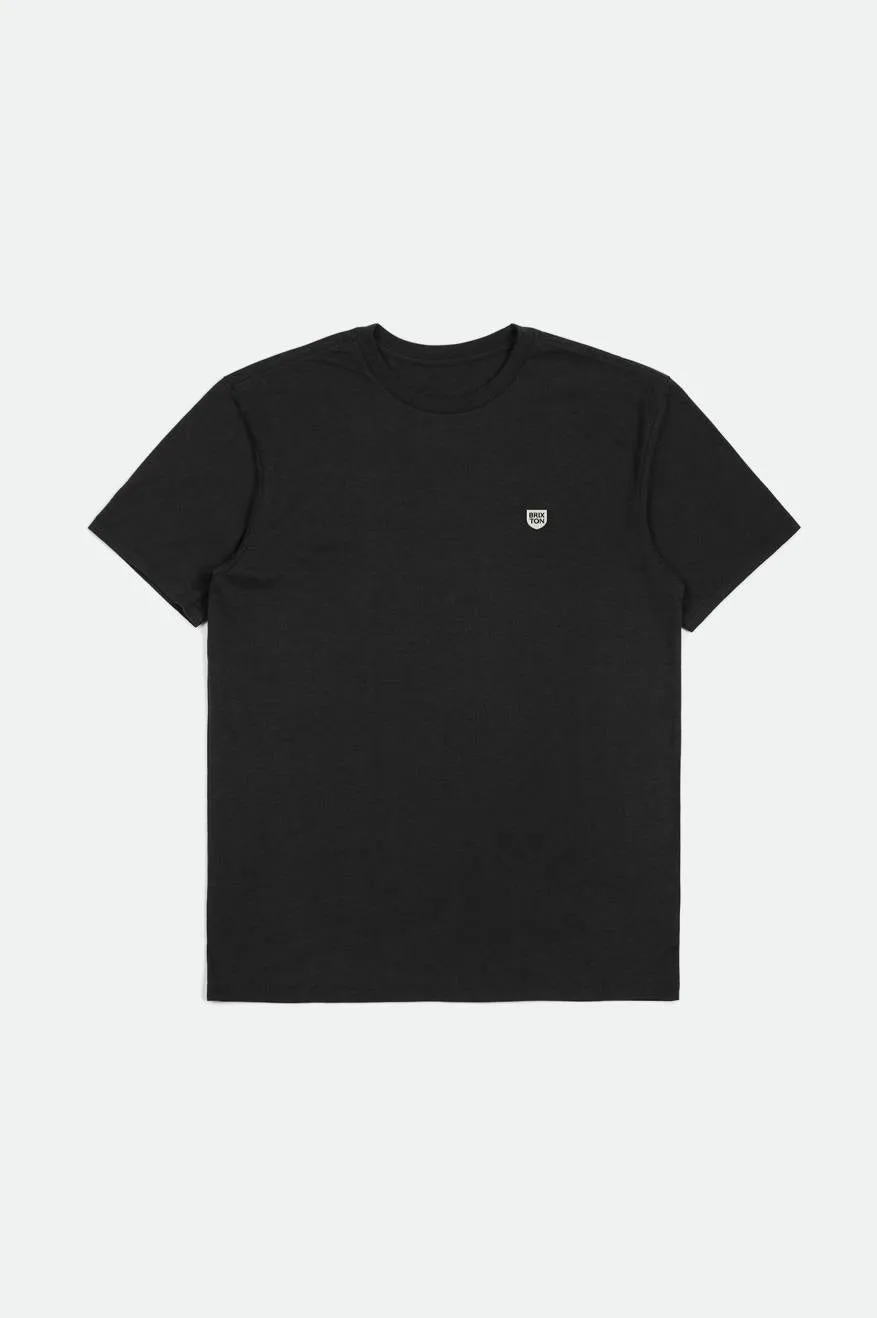 Brxtn Shield S/S Tailored Tee - Black