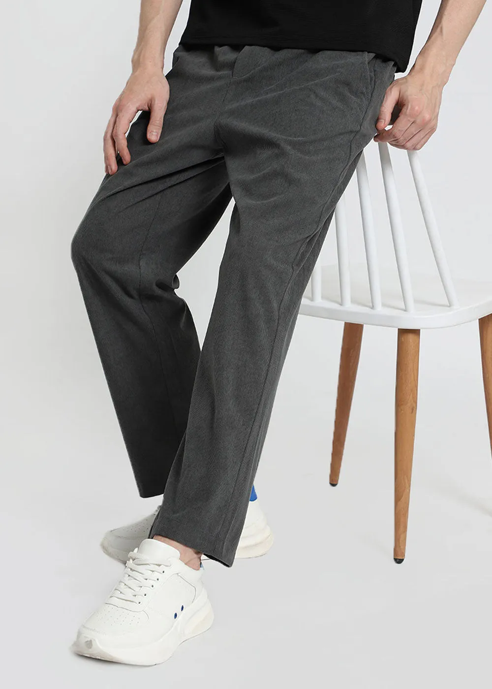 Castor Gray Corduroy Pant