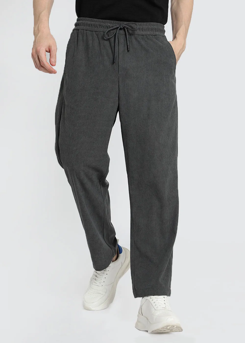 Castor Gray Corduroy Pant