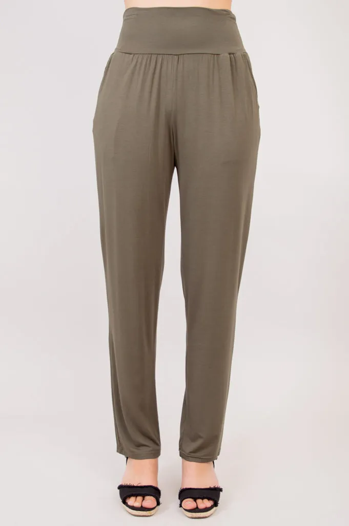 Clair Pant, Khaki, Bamboo