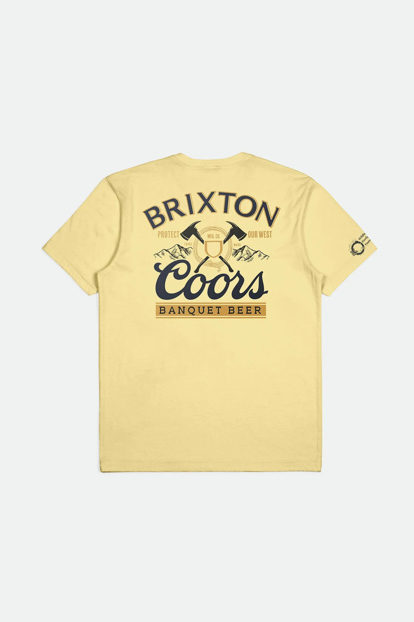 Coors Protect Our West S/S Tailored Tee - Buff