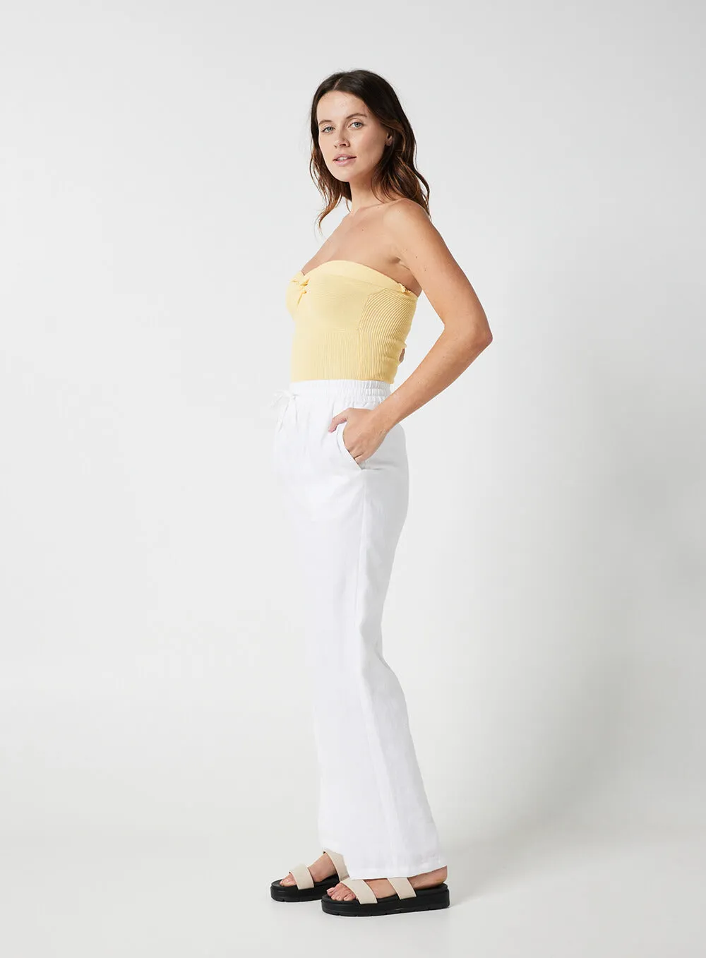 Cora Pant-White