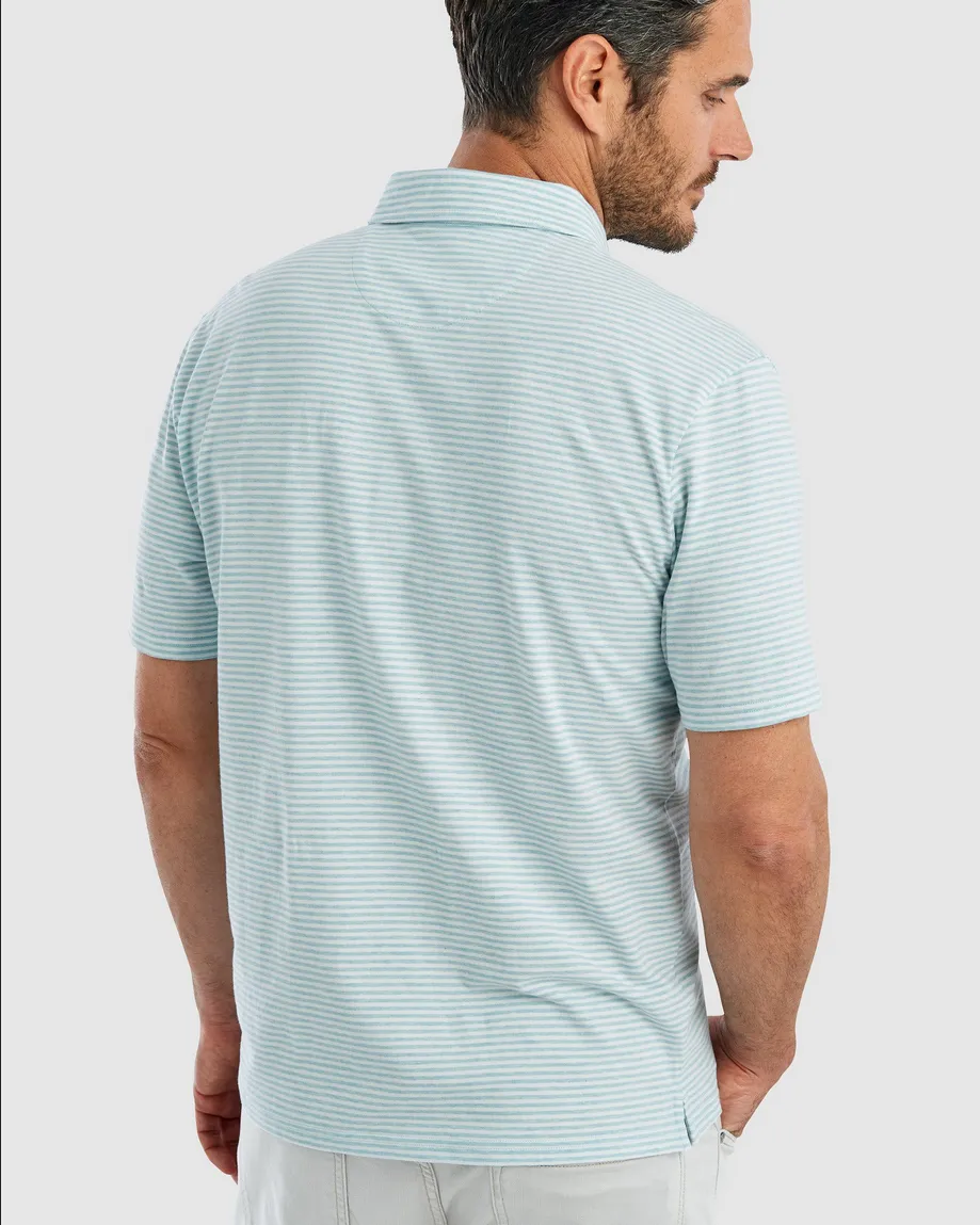 Dante Striped Polo