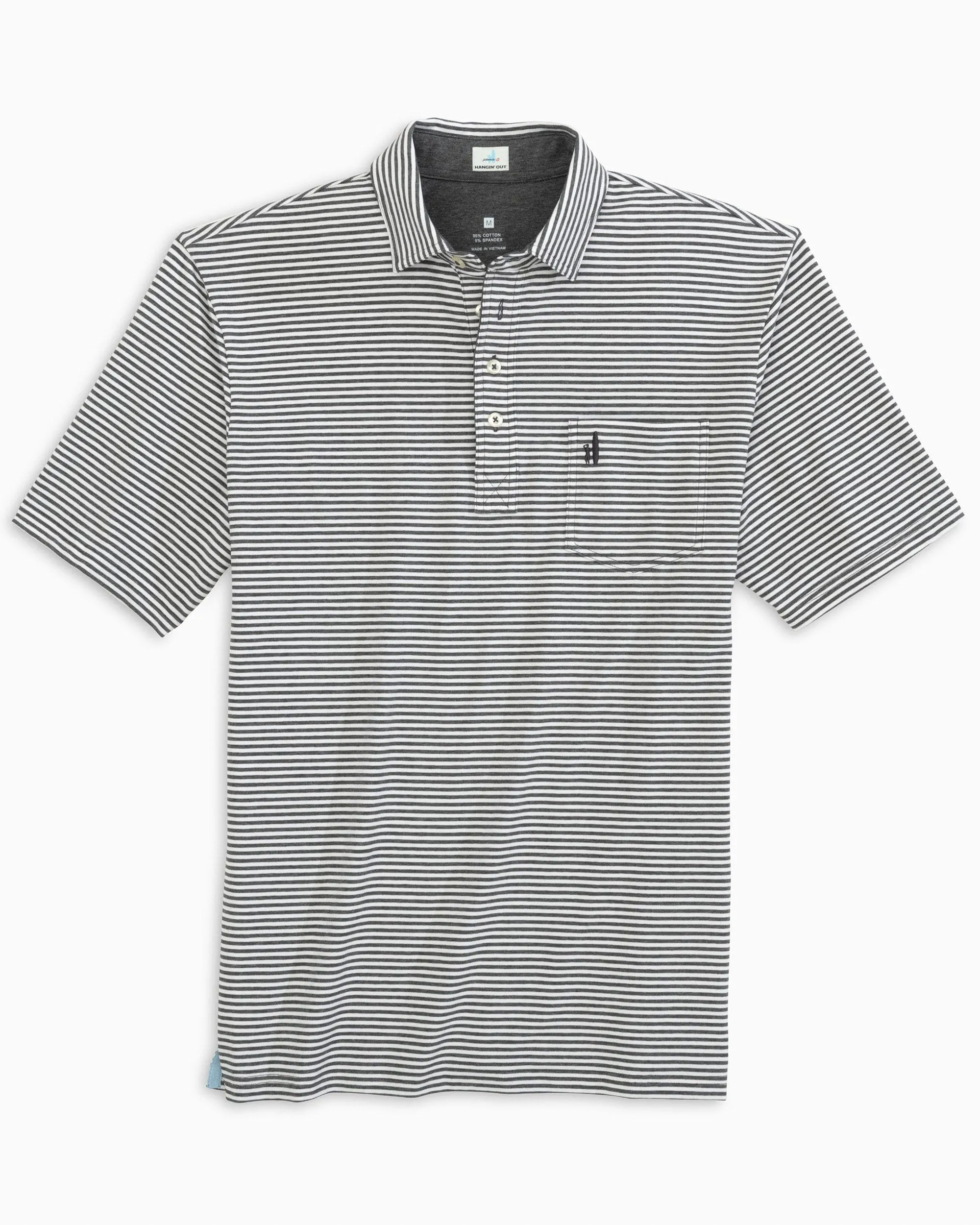 Dante Striped Polo