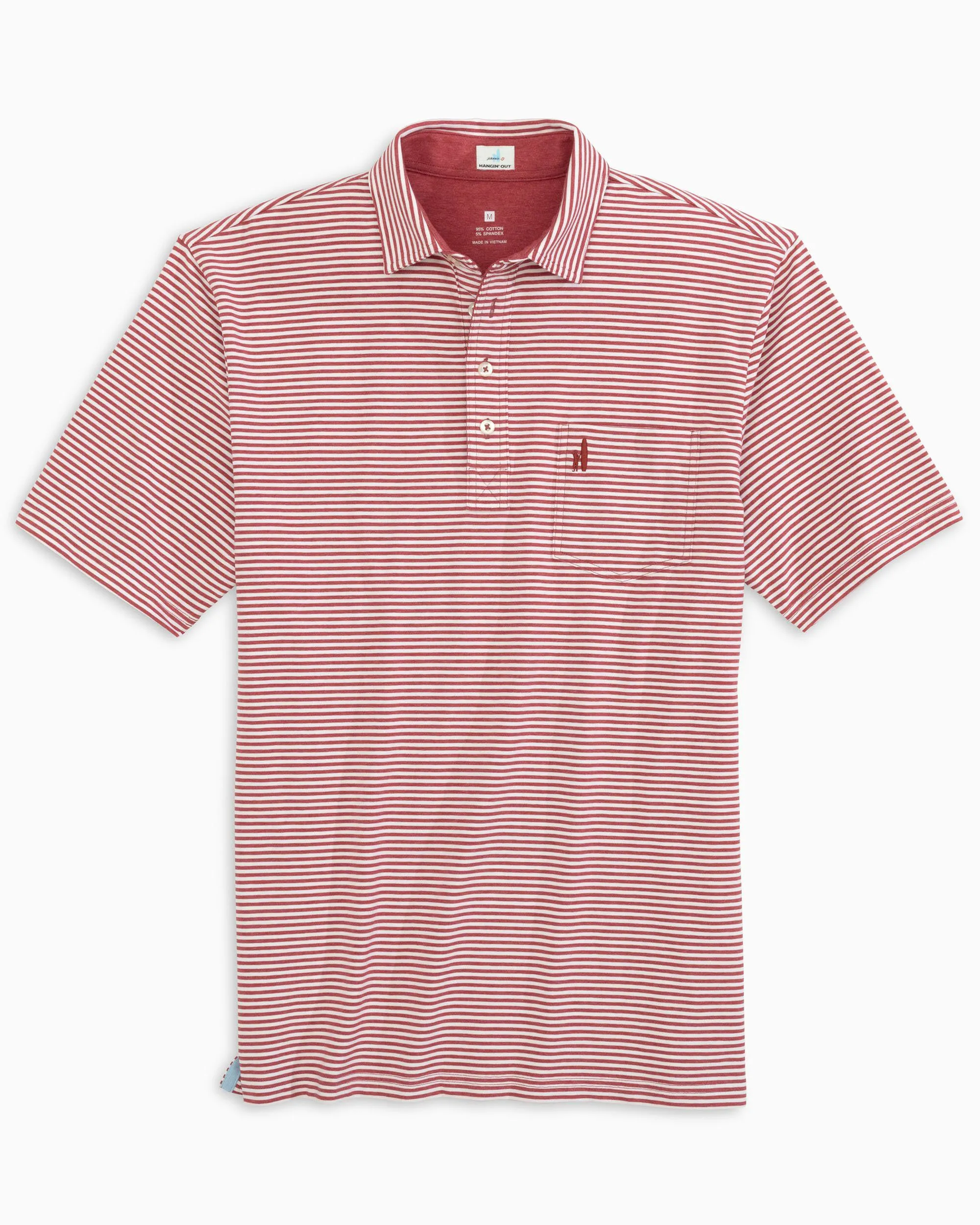 Dante Striped Polo