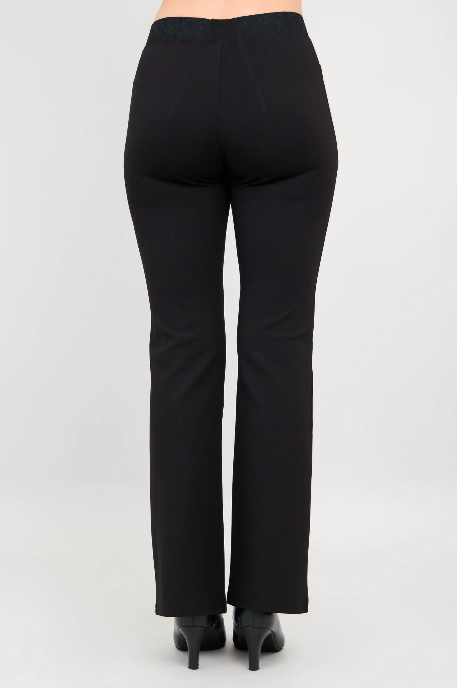 Daya Pant, Black, Modal