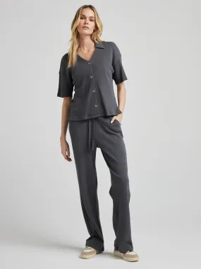 Drawstring Pant - Charcoal