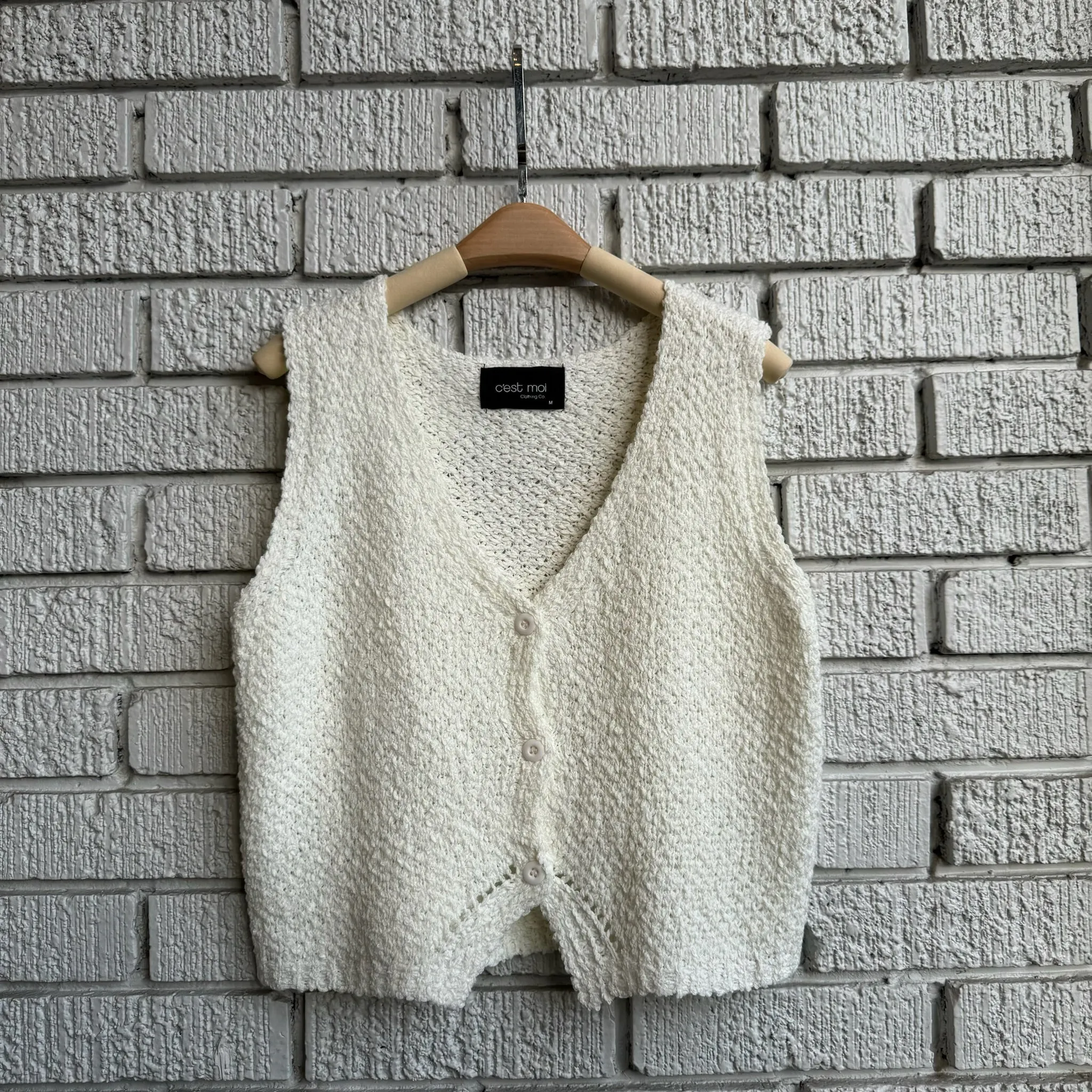 EASY GOING Knit Vest