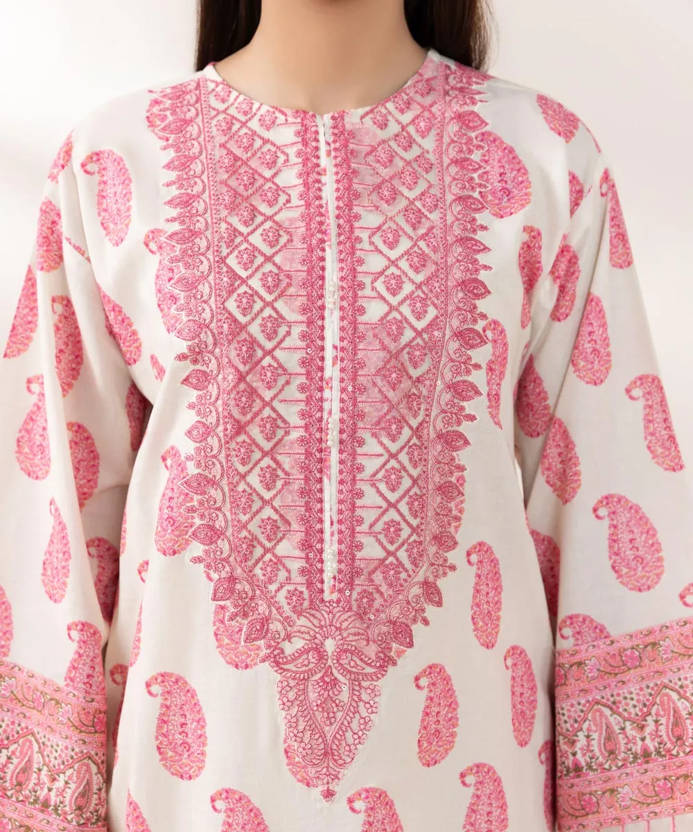 Embroidered Lawn Shirt