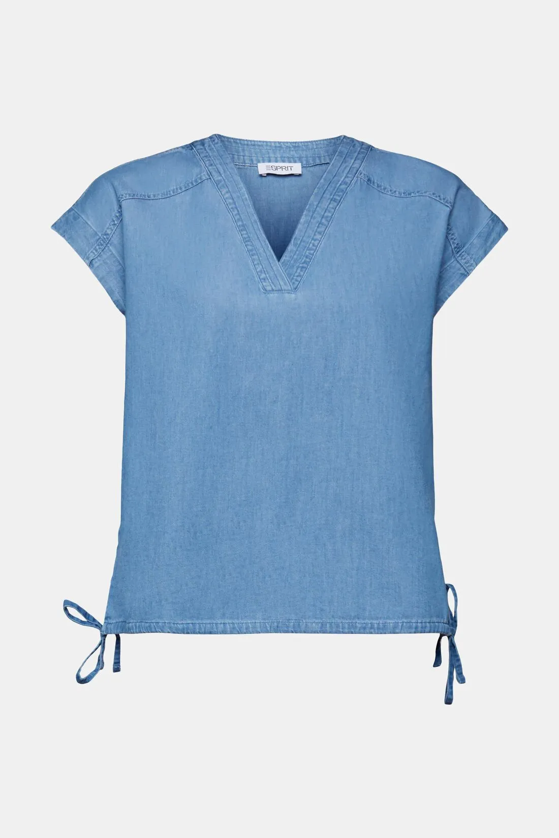 ESPRIT Sleeveless Denim Blouse