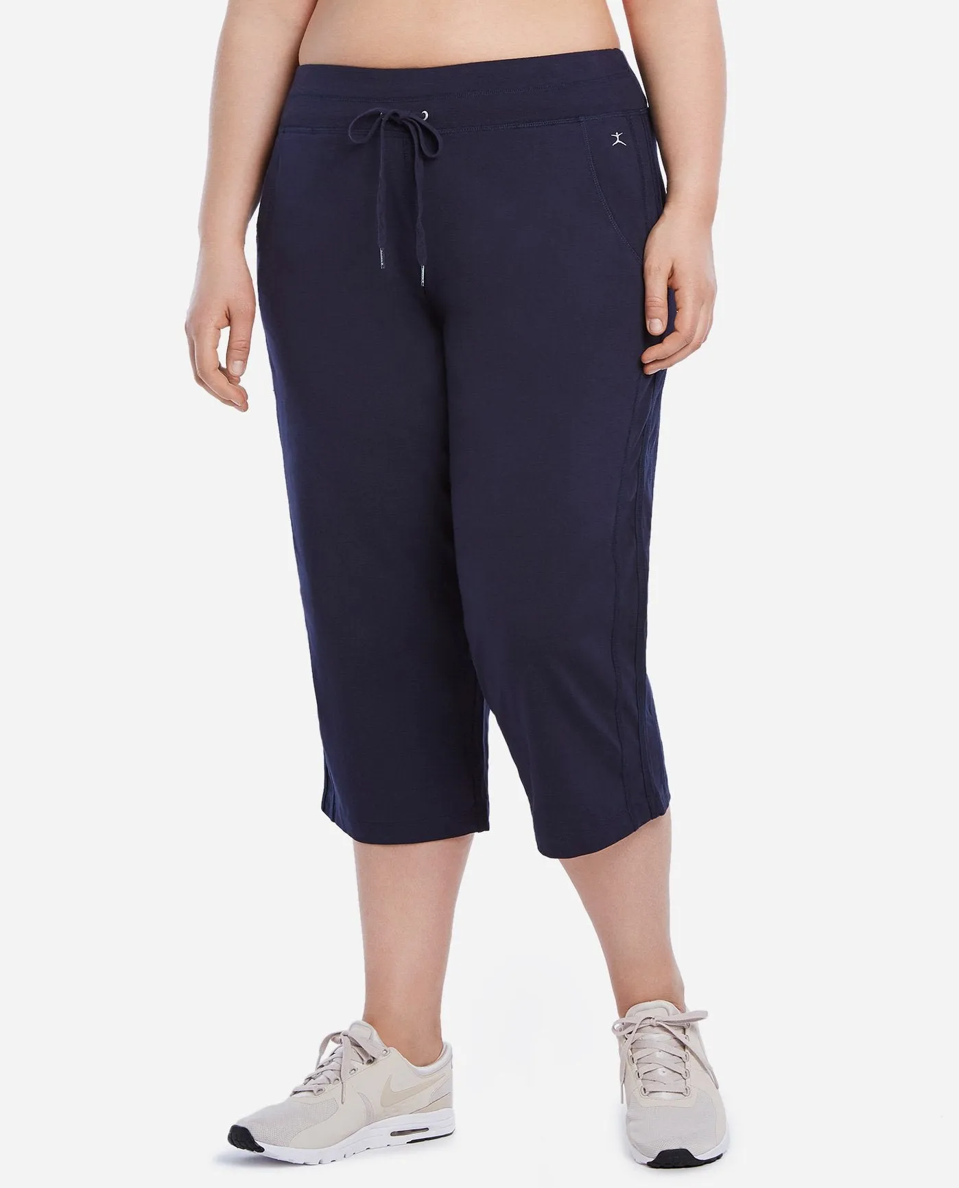 Essentials Drawcord Crop Pant