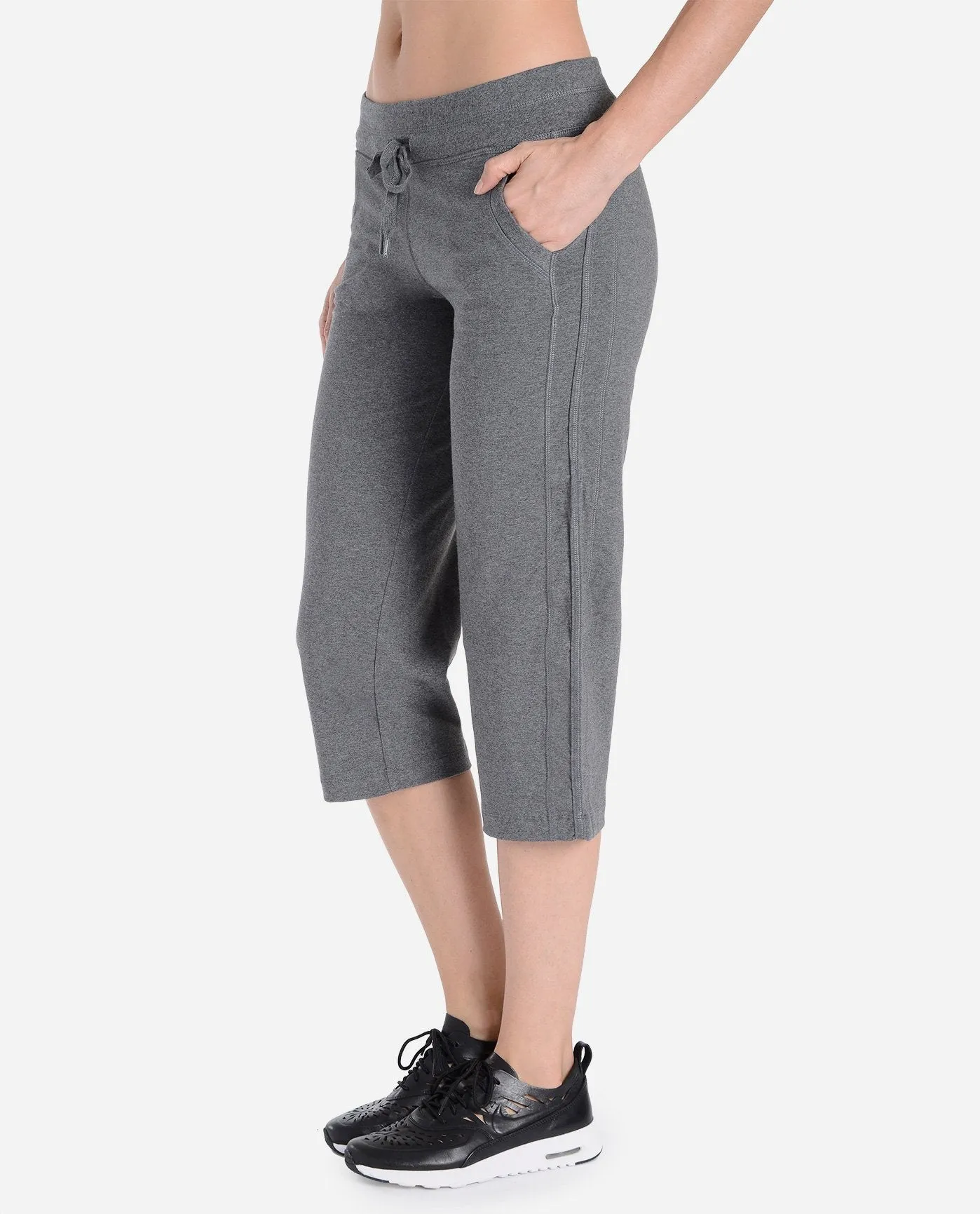 Essentials Drawcord Crop Pant