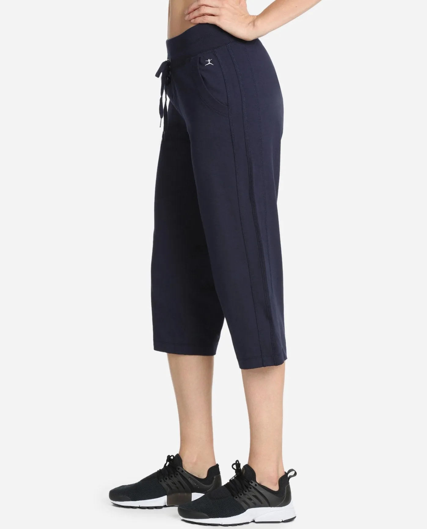 Essentials Drawcord Crop Pant