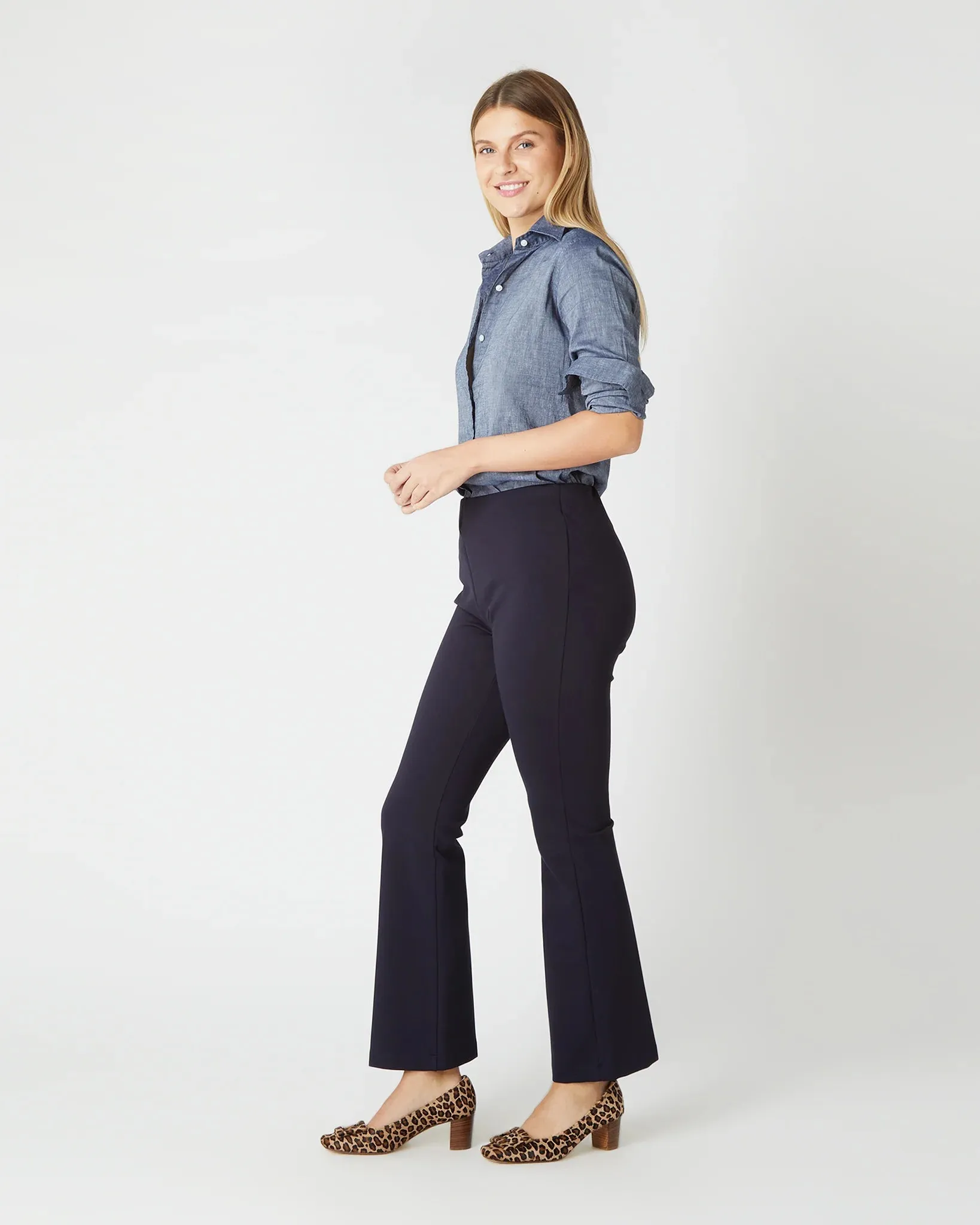 Faye Flare Cropped Pant