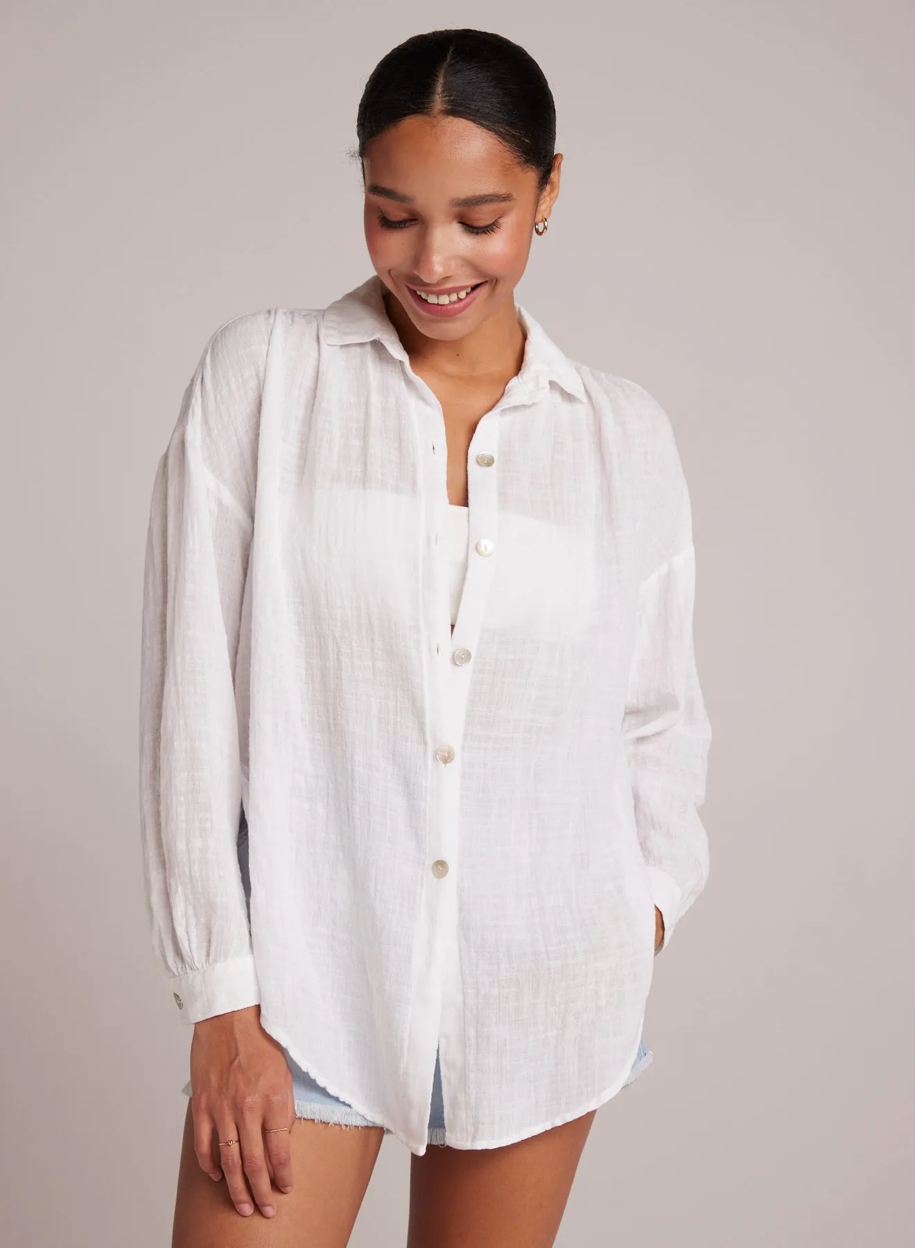 Flowy Shirt - White