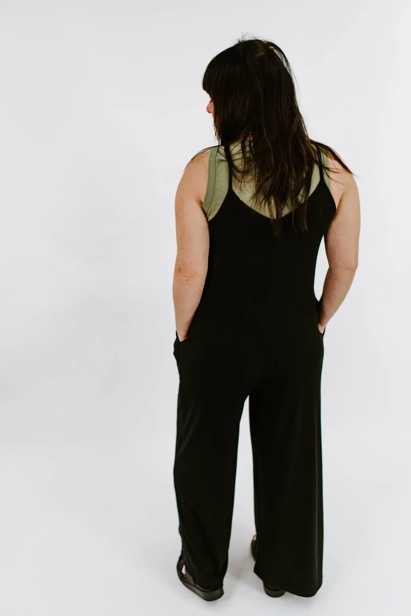 Groovy Getaway Sleeveless Jumpsuit