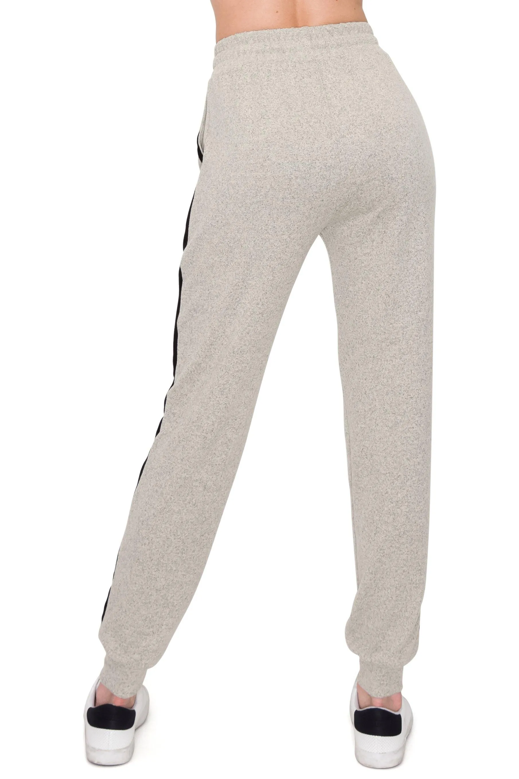 Hacci Jogger Sweatpants Striped