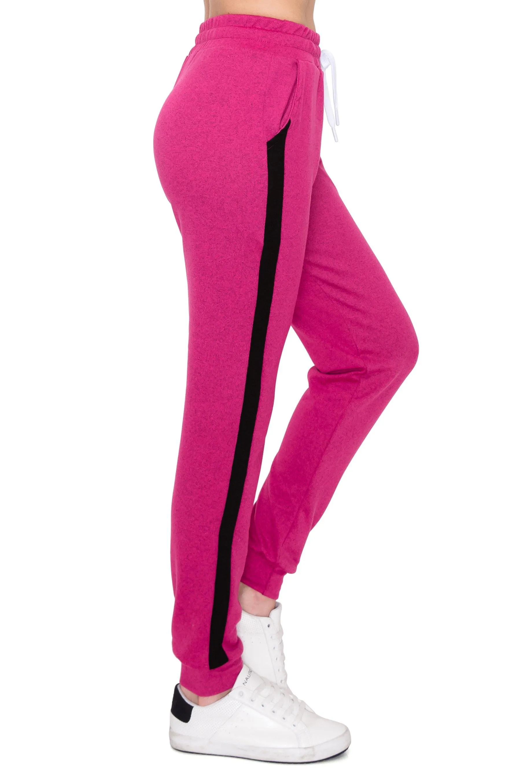 Hacci Jogger Sweatpants Striped