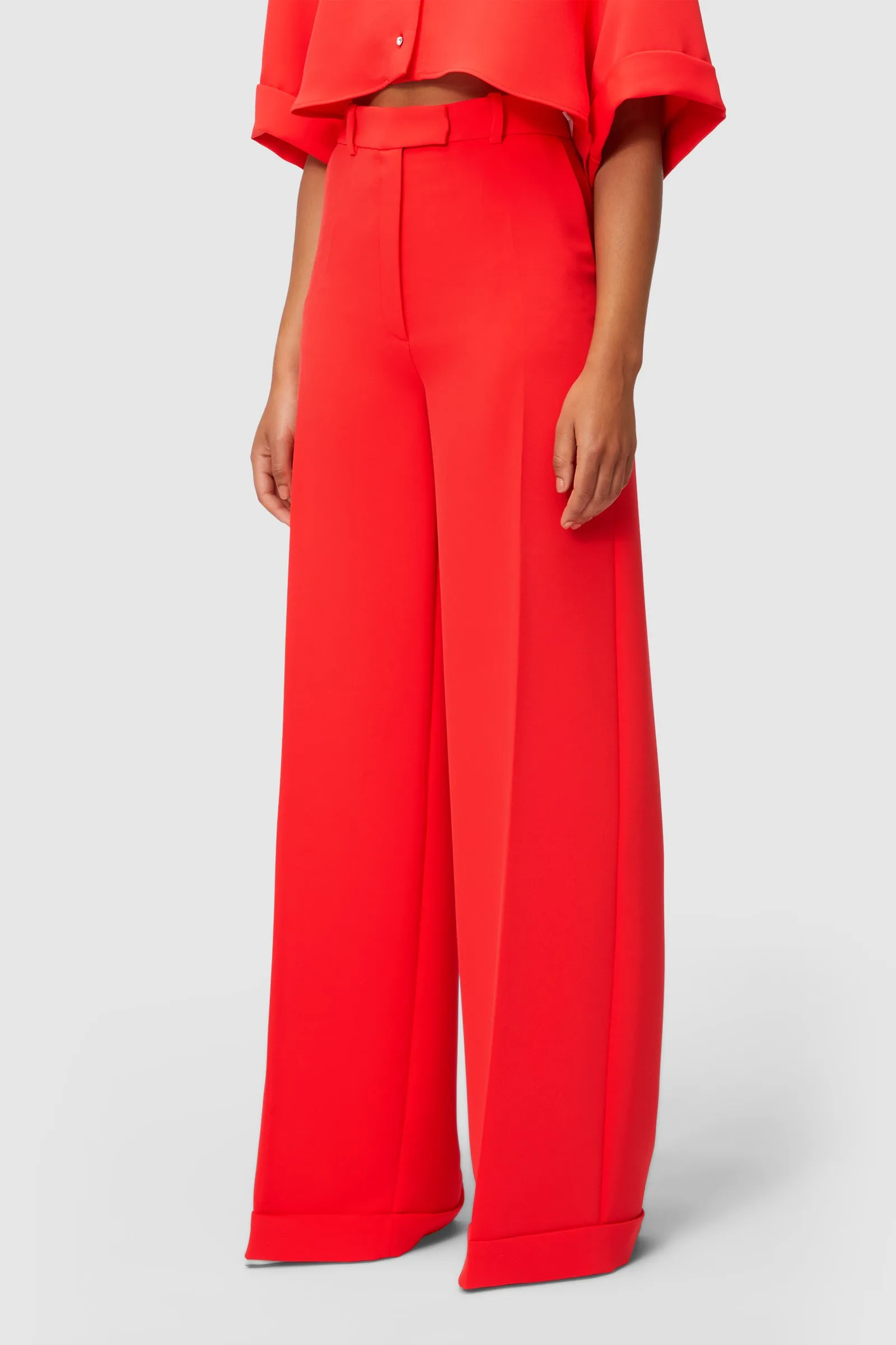 HIGH WAIST TAILORED TROUSER