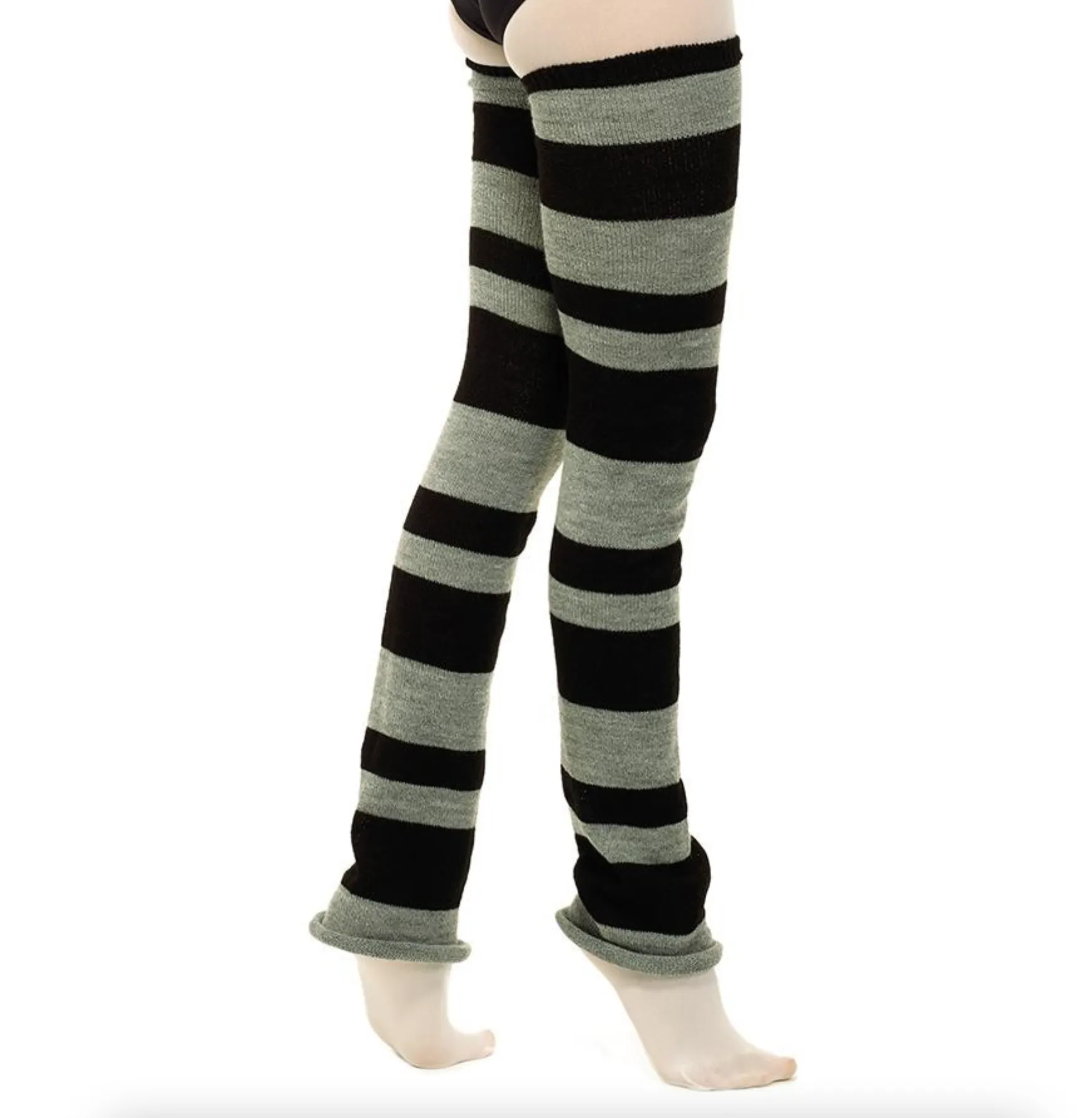 Intermezzo striped legwarmer