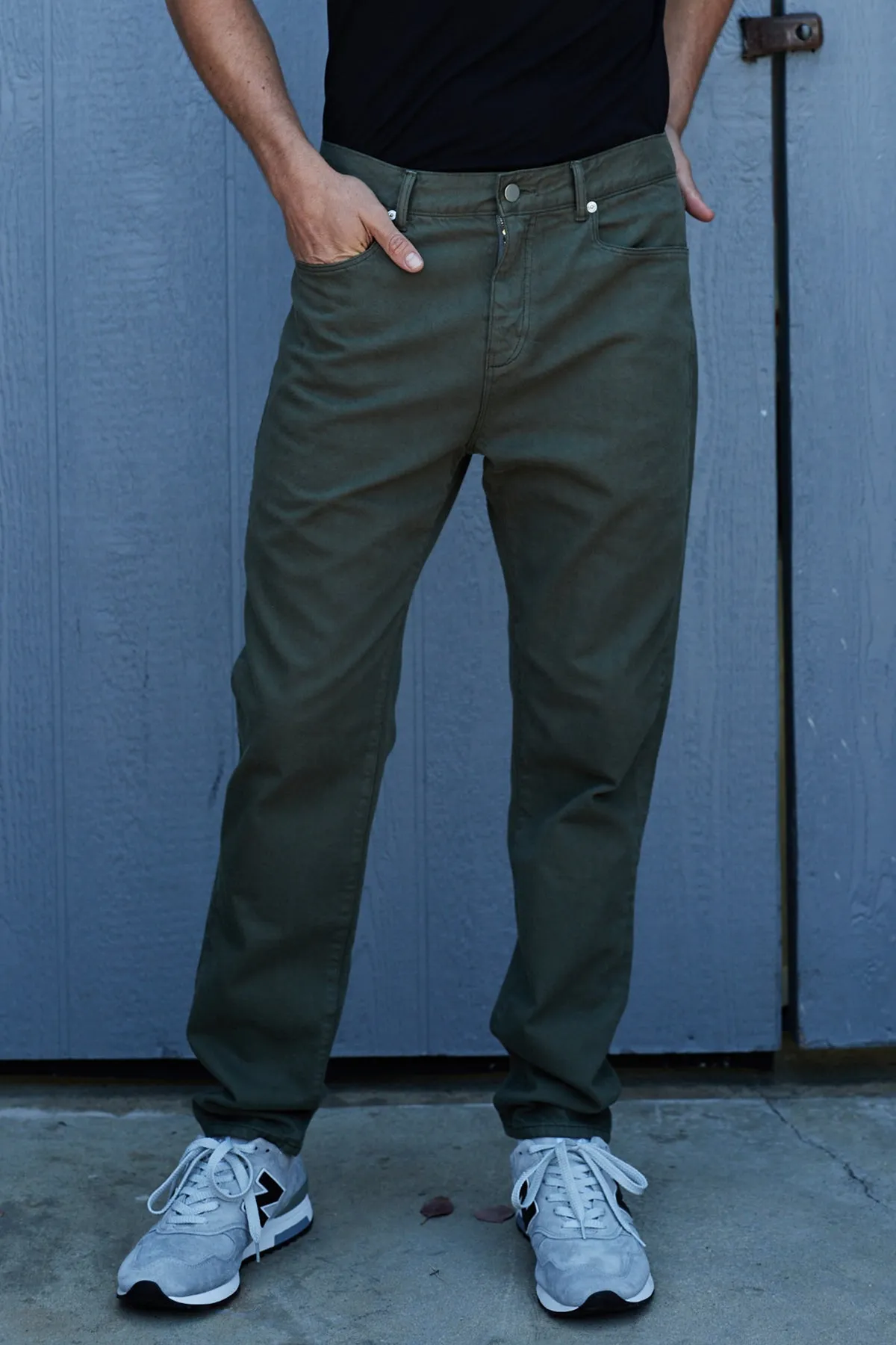 JOSEPH COTTON CANVAS PANT