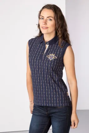 Ladies Sleeveless Polo Shirt