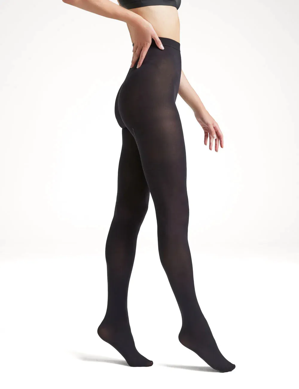 Lurex Backseam Tight