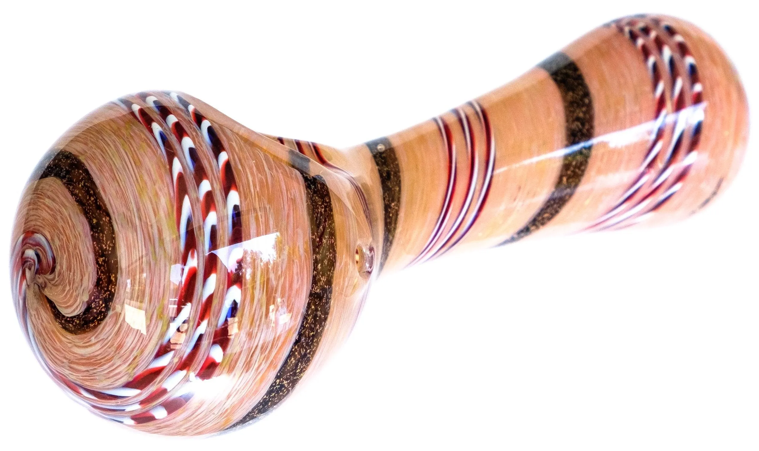 Maracas Striped Spoon Hand Pipe