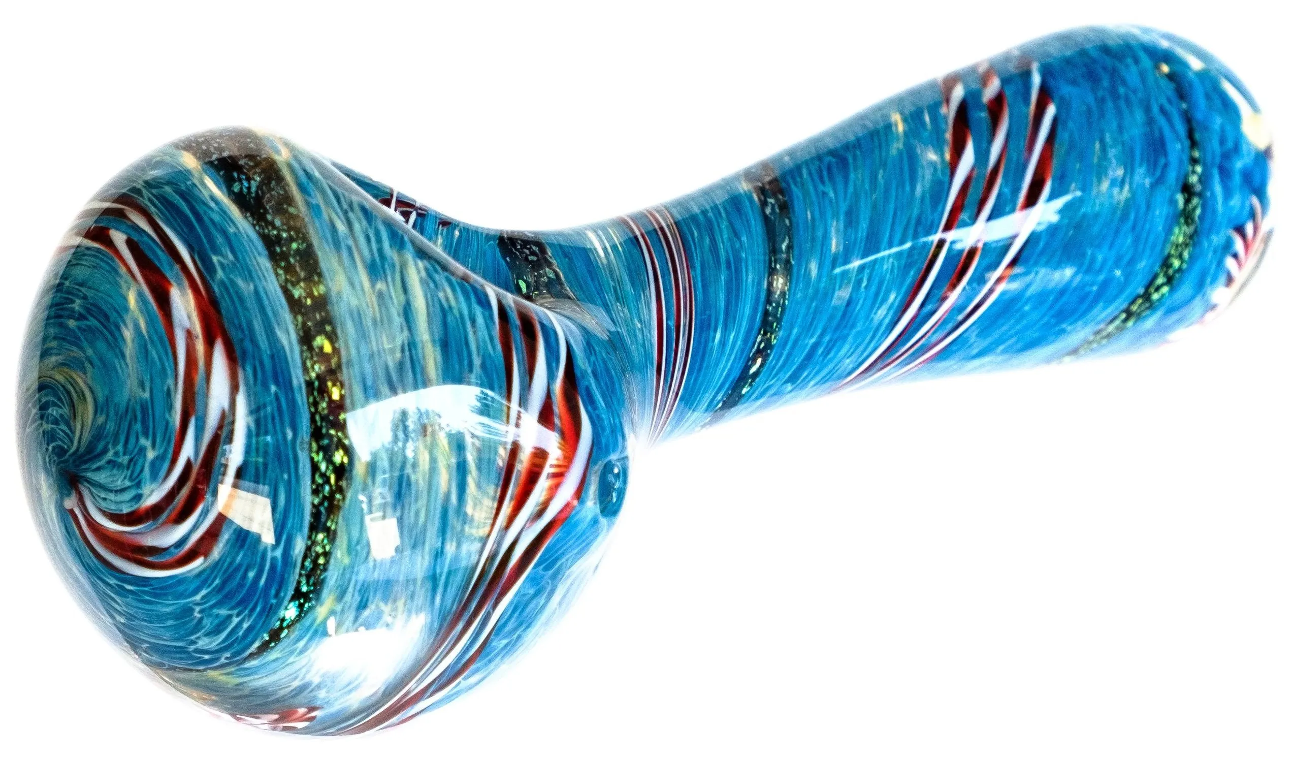 Maracas Striped Spoon Hand Pipe