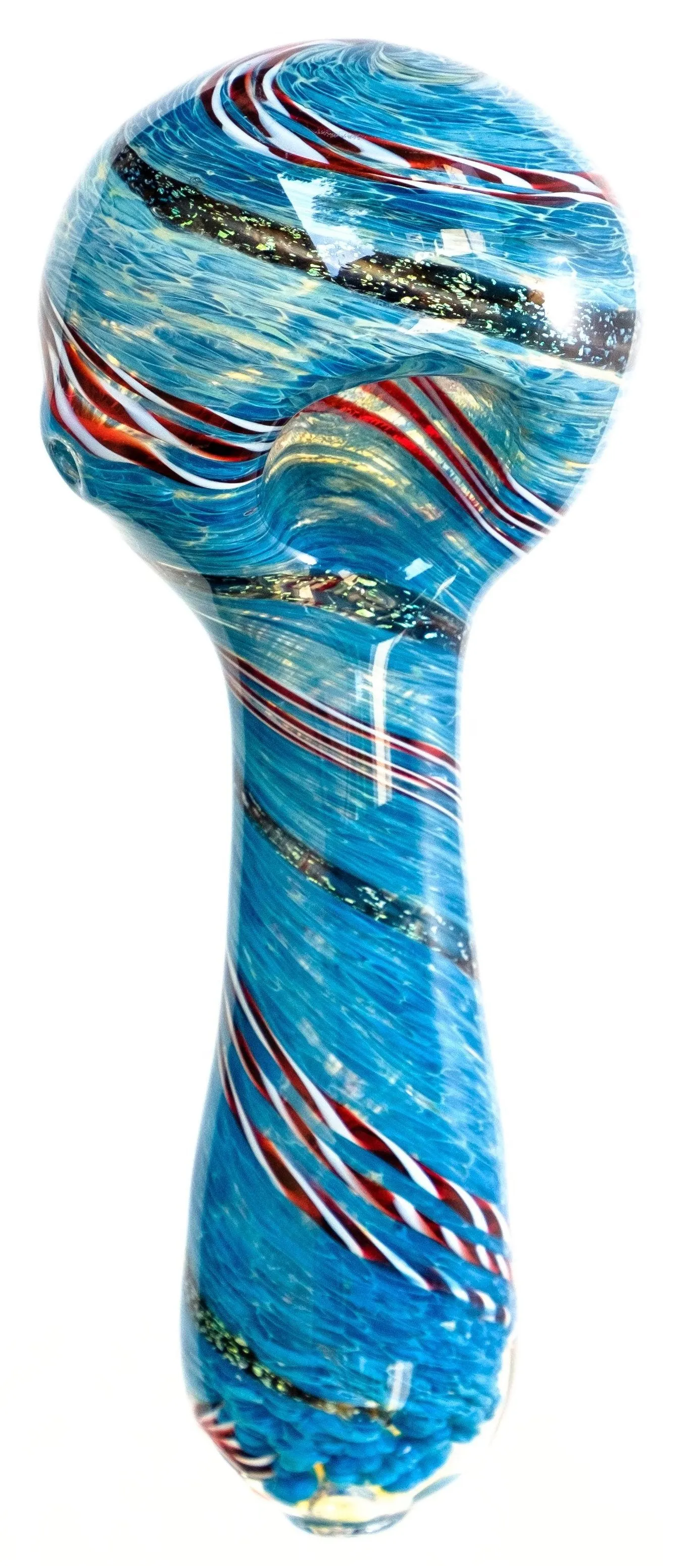 Maracas Striped Spoon Hand Pipe