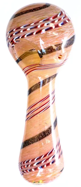 Maracas Striped Spoon Hand Pipe