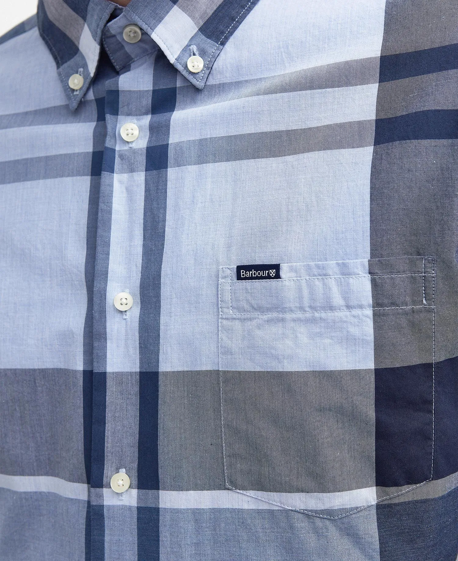 Men's Barbour | Harris Tailored Shirt | Berwick Blue Tartan