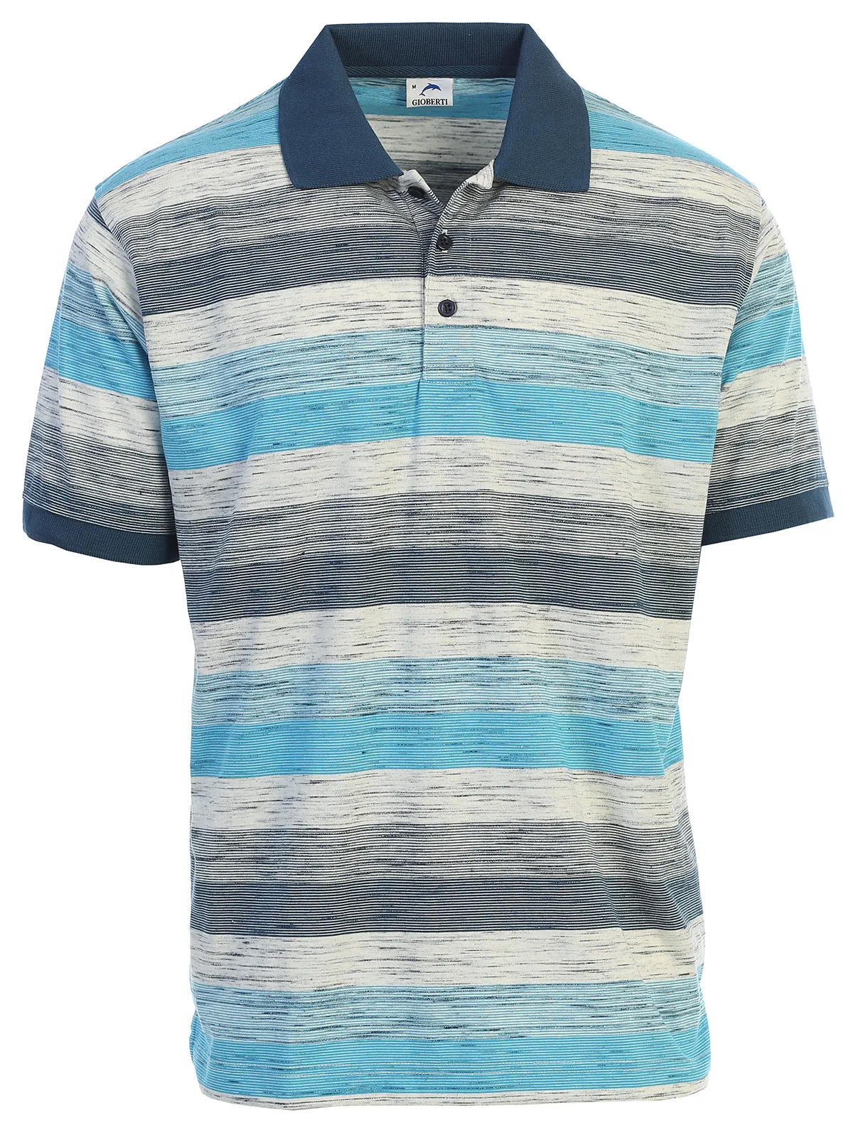 Men's Striped Polo Shirt