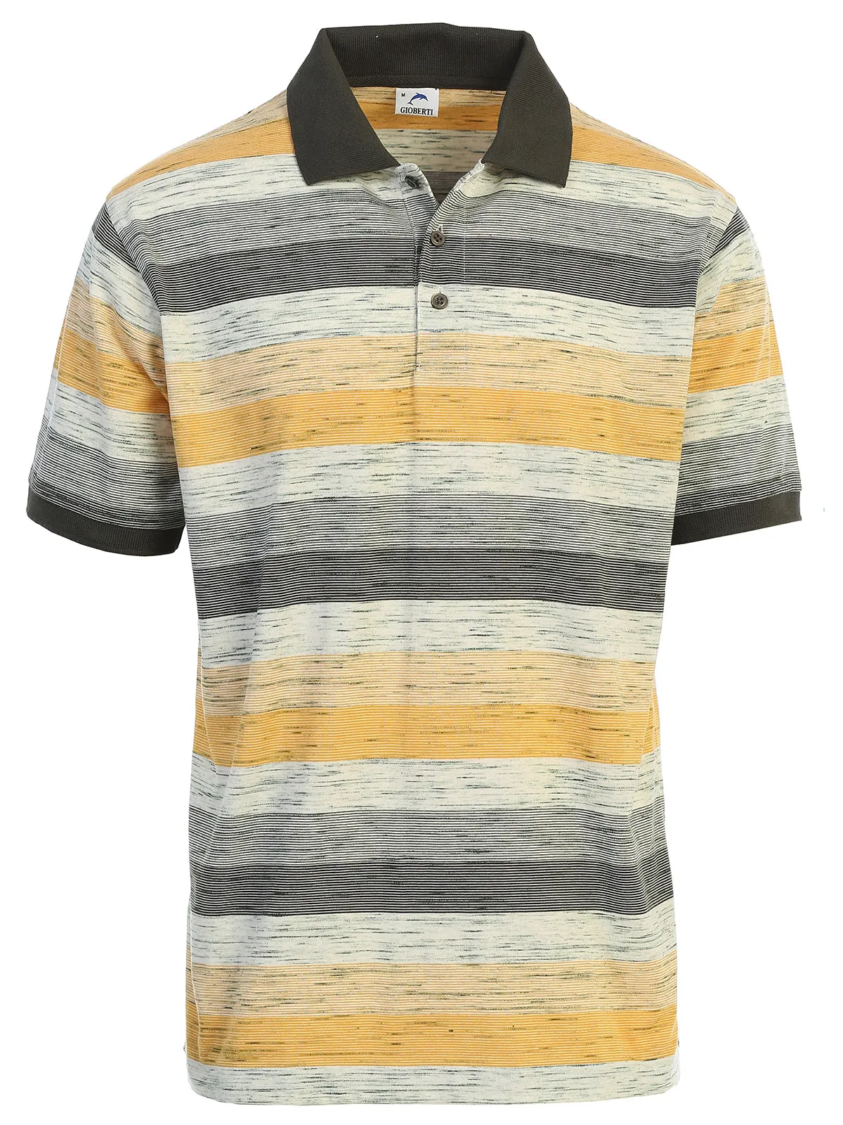 Men's Striped Polo Shirt