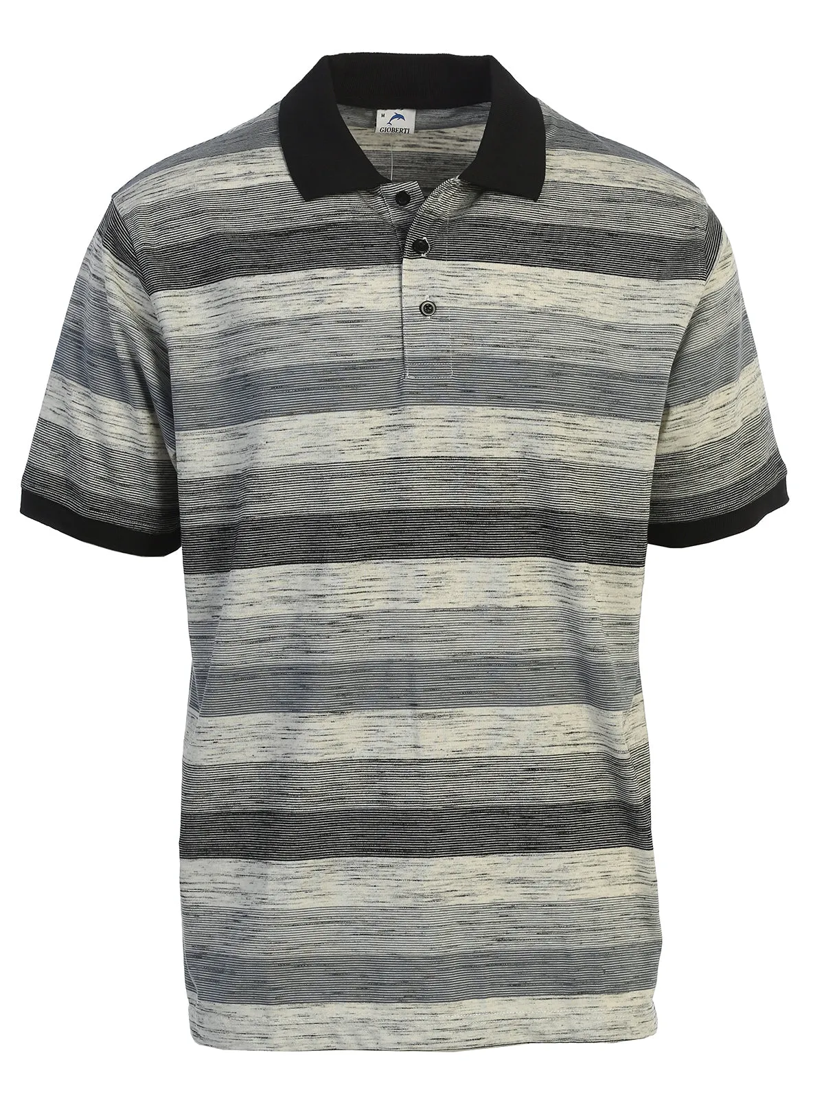 Men's Striped Polo Shirt