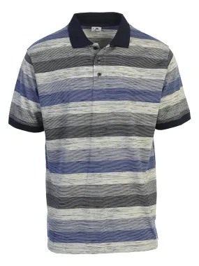 Men's Striped Polo Shirt