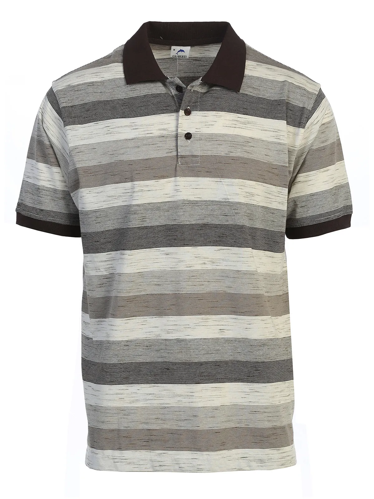 Men's Striped Polo Shirt