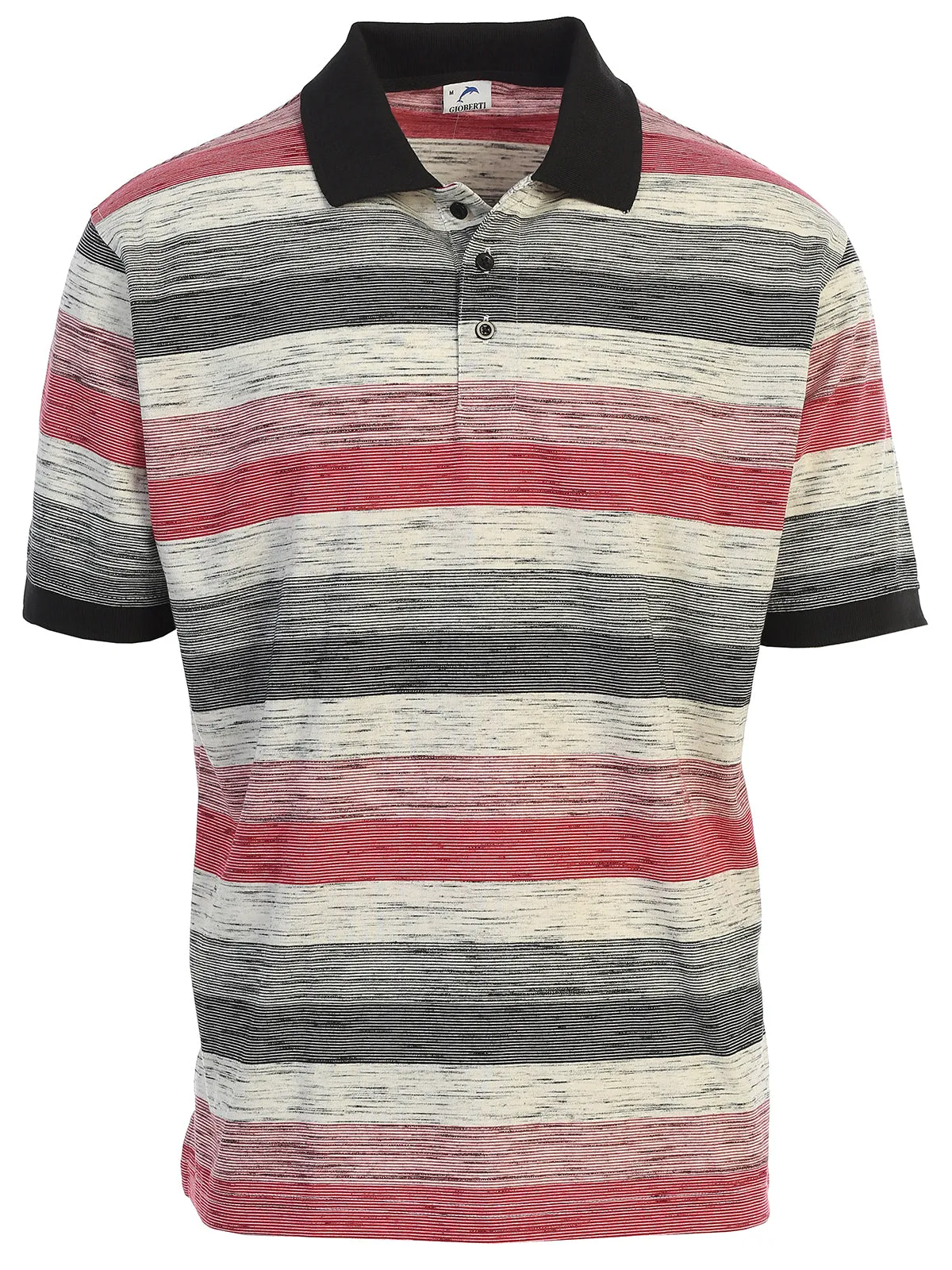 Men's Striped Polo Shirt