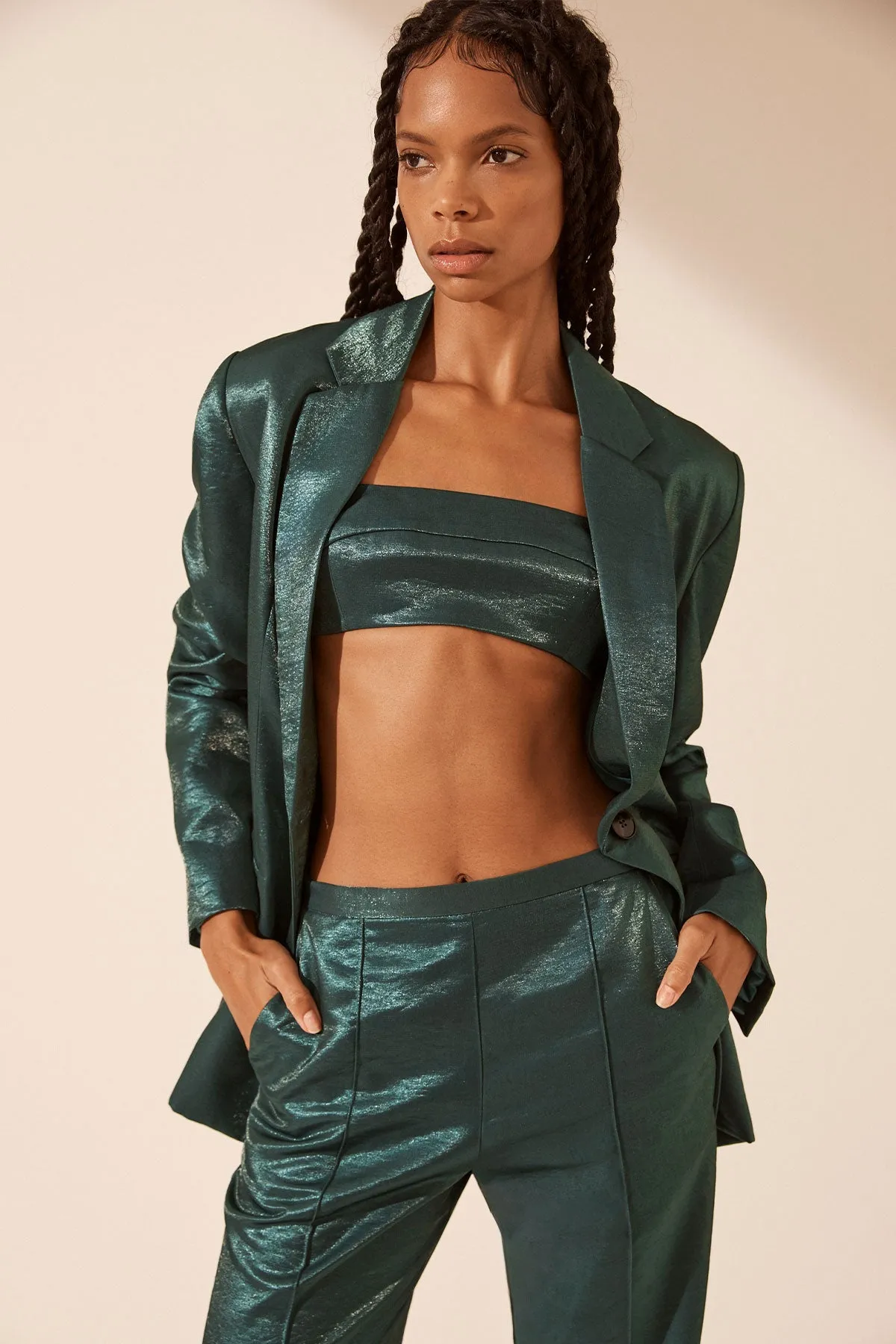 MIRAMARE TAILORED SINGLE BREASTED BLAZER