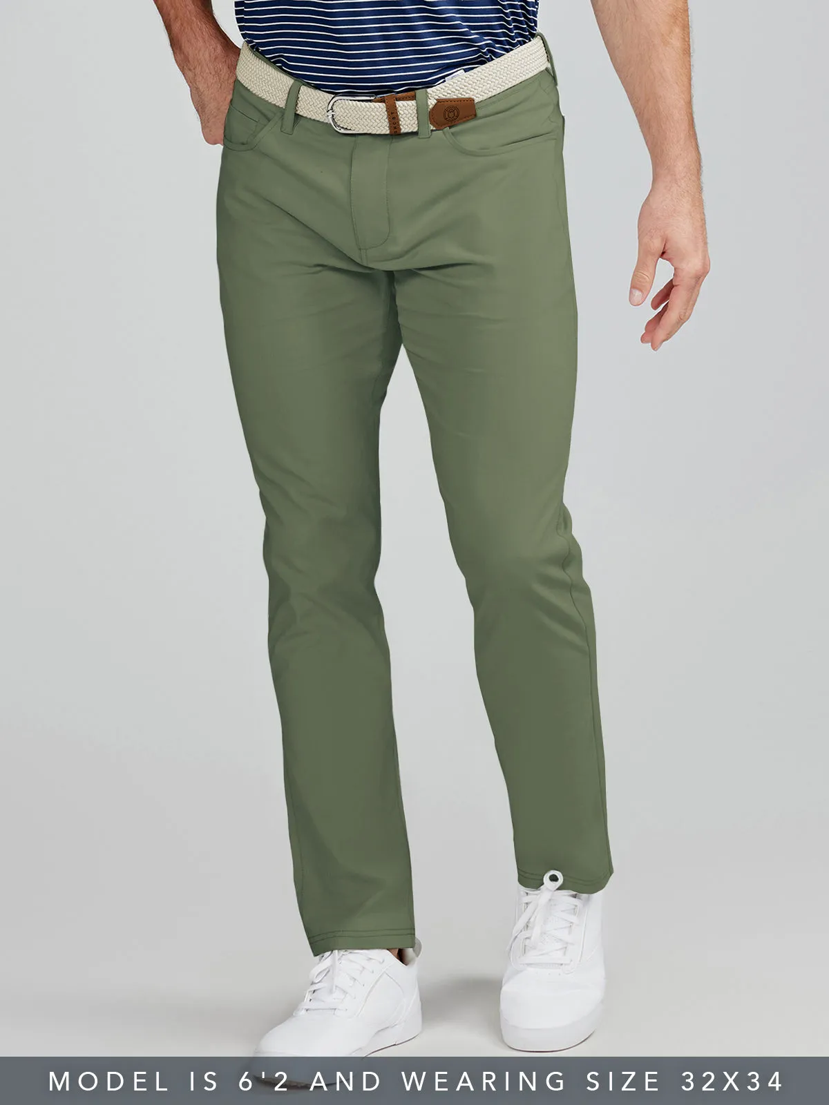 Motion Pant Tailored Fit - Olive